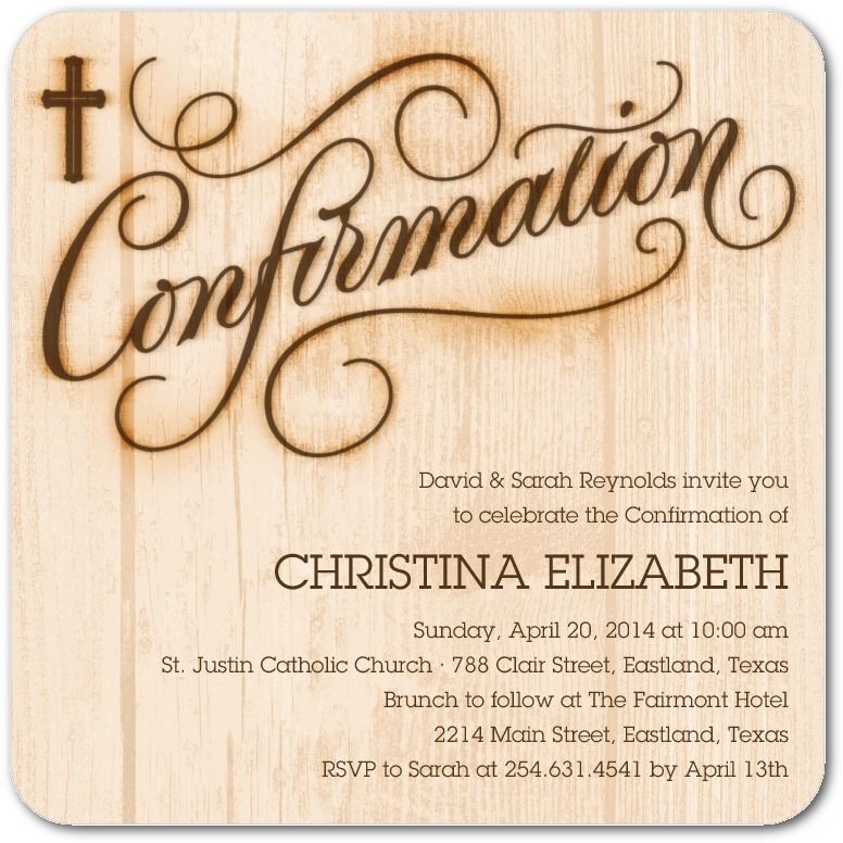 Printable Confirmation Invitations Vrogue co