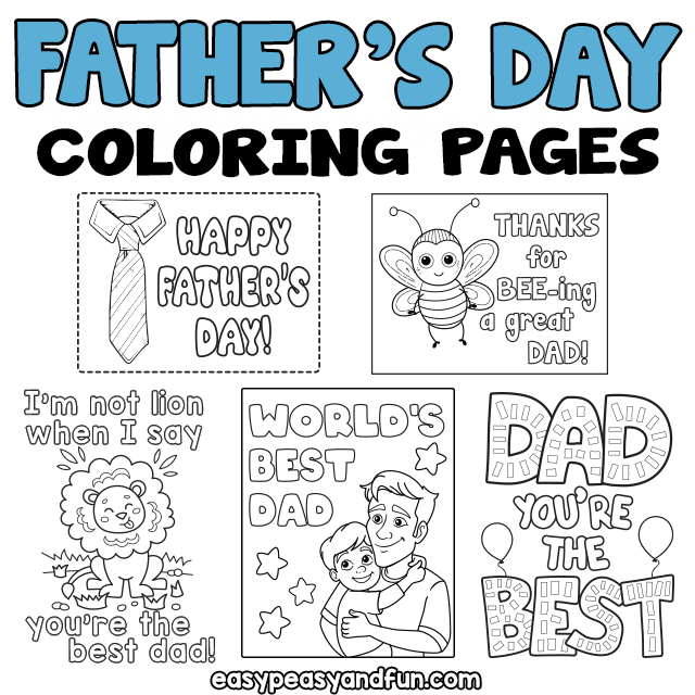 Printable Father 39 s Day Coloring Pages Easy Peasy And Fun