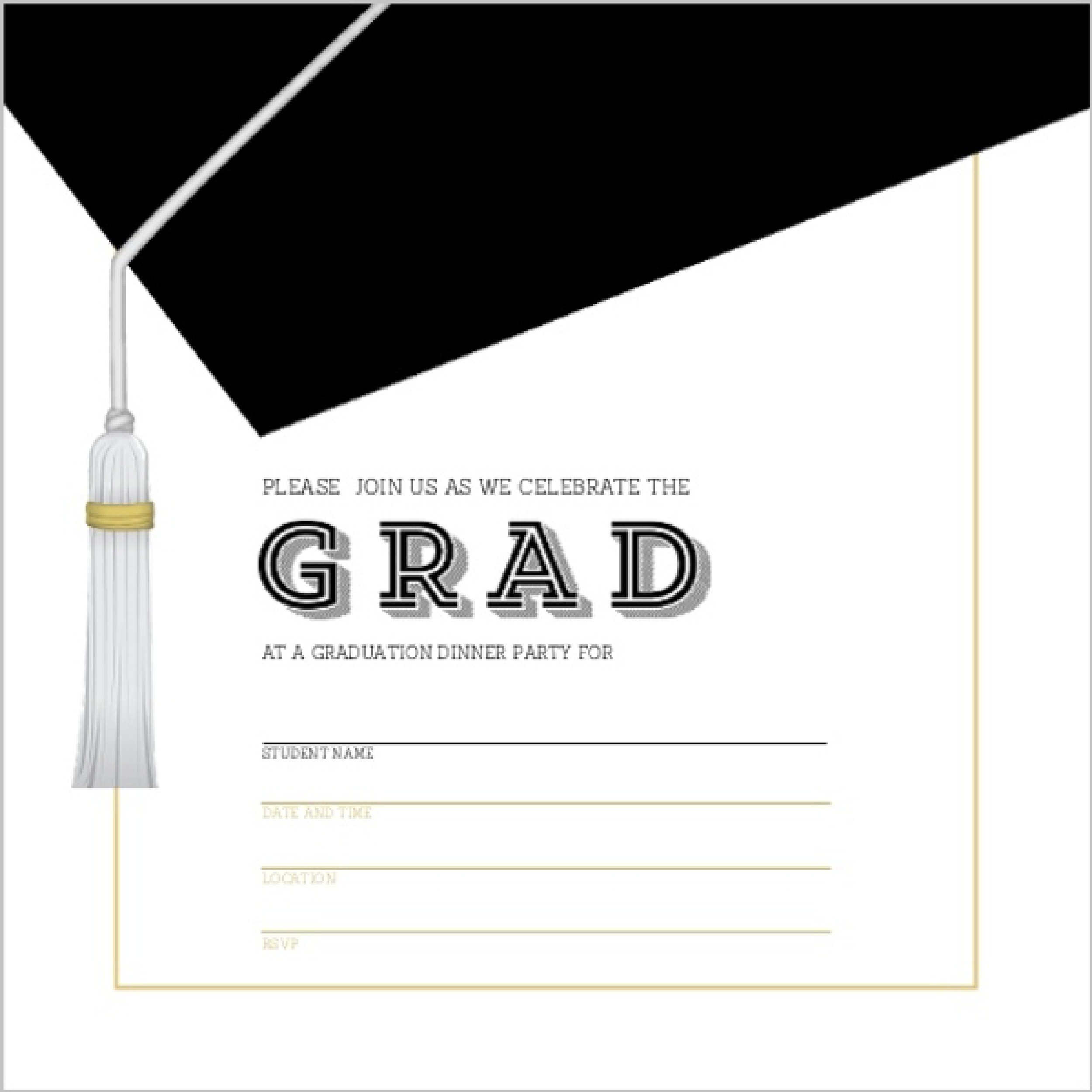 Printable Graduation Announcements Printable Free Templates