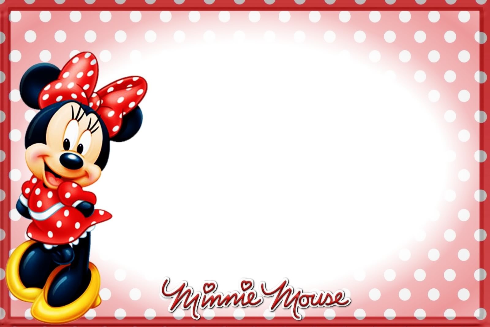 Printable Minnie Mouse Birthday Invitations Bagvania FREE Printable 