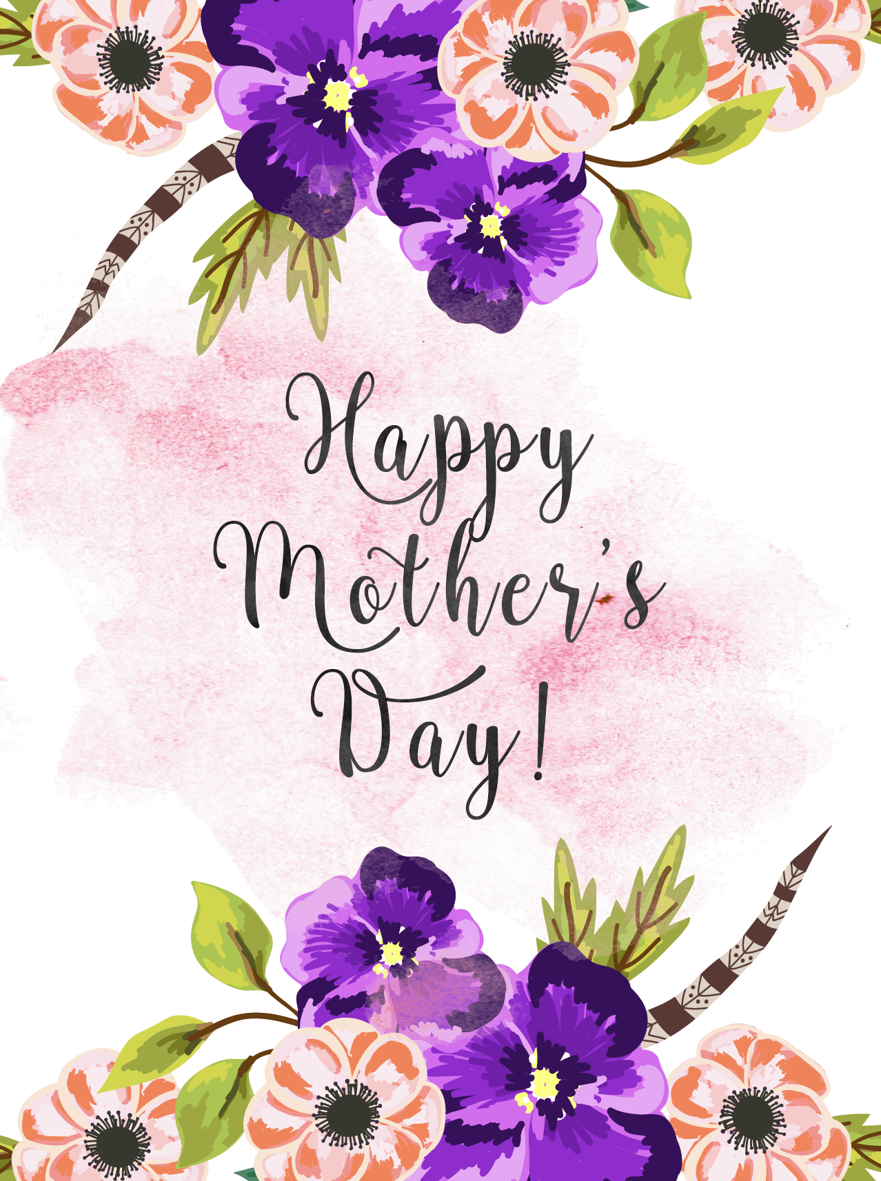 Printable Mothers Day Card Artofit