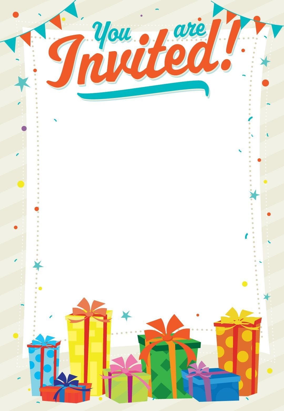 Printable Party Invites
