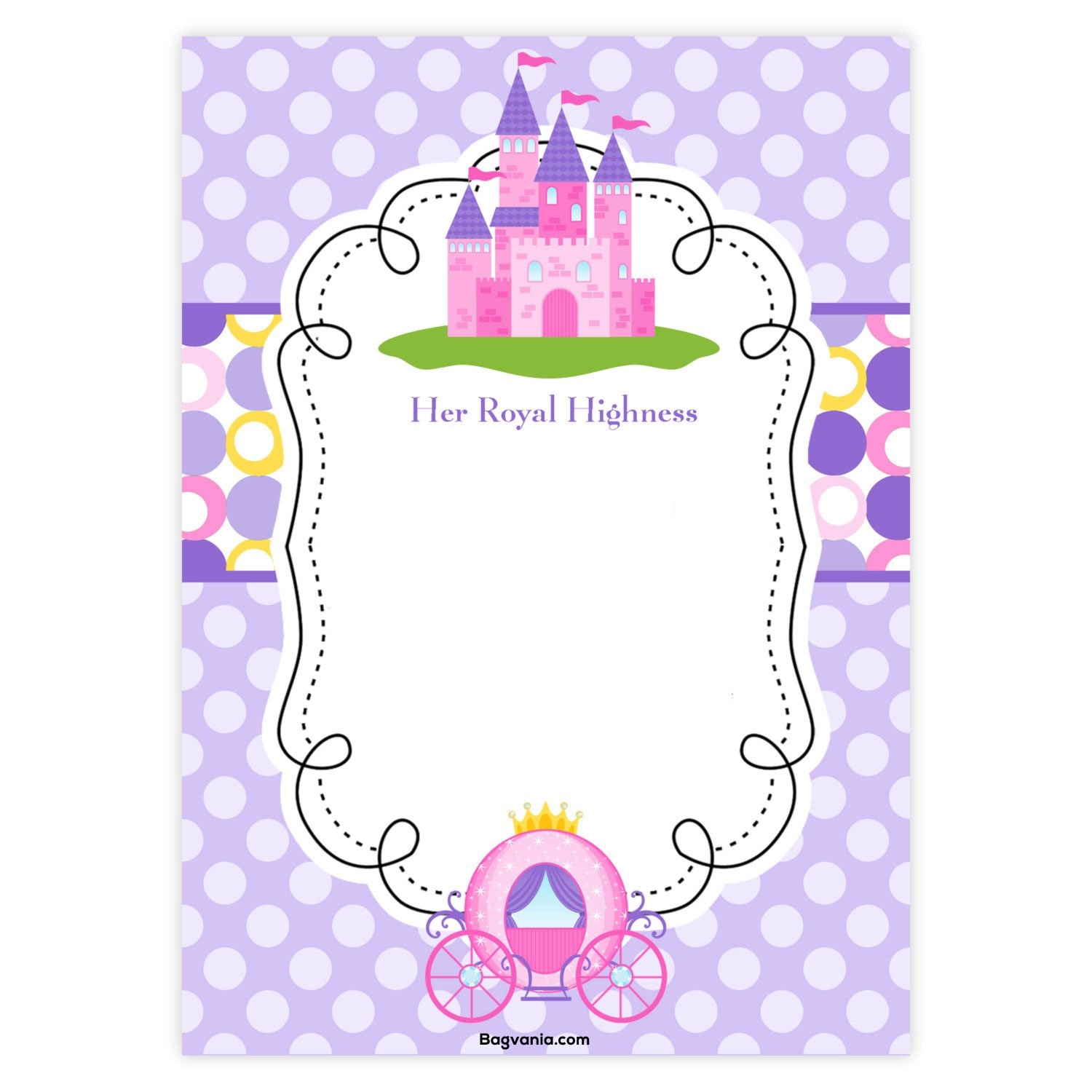 Printable Princess Birthday Invitations