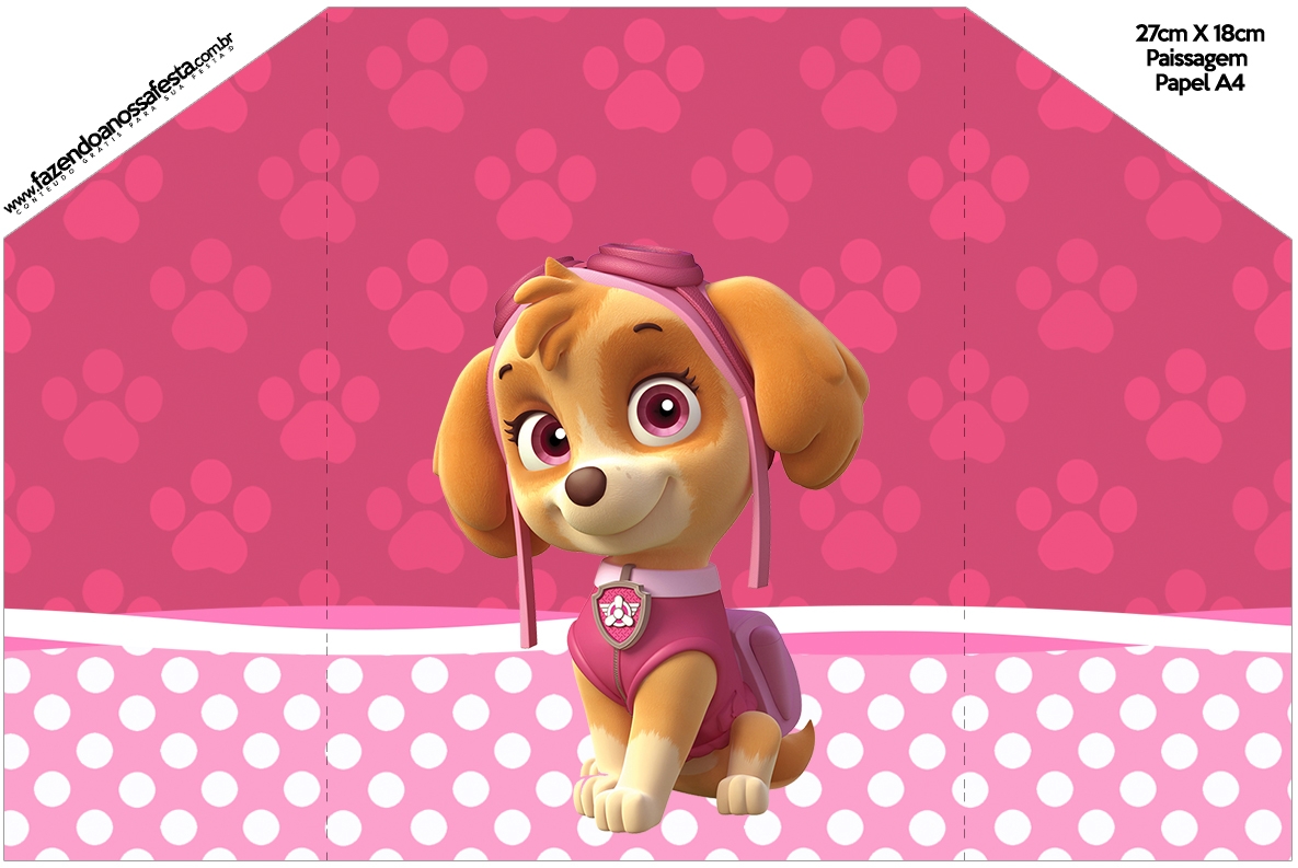 Printable Skye Paw Patrol Invitations Drugrilly
