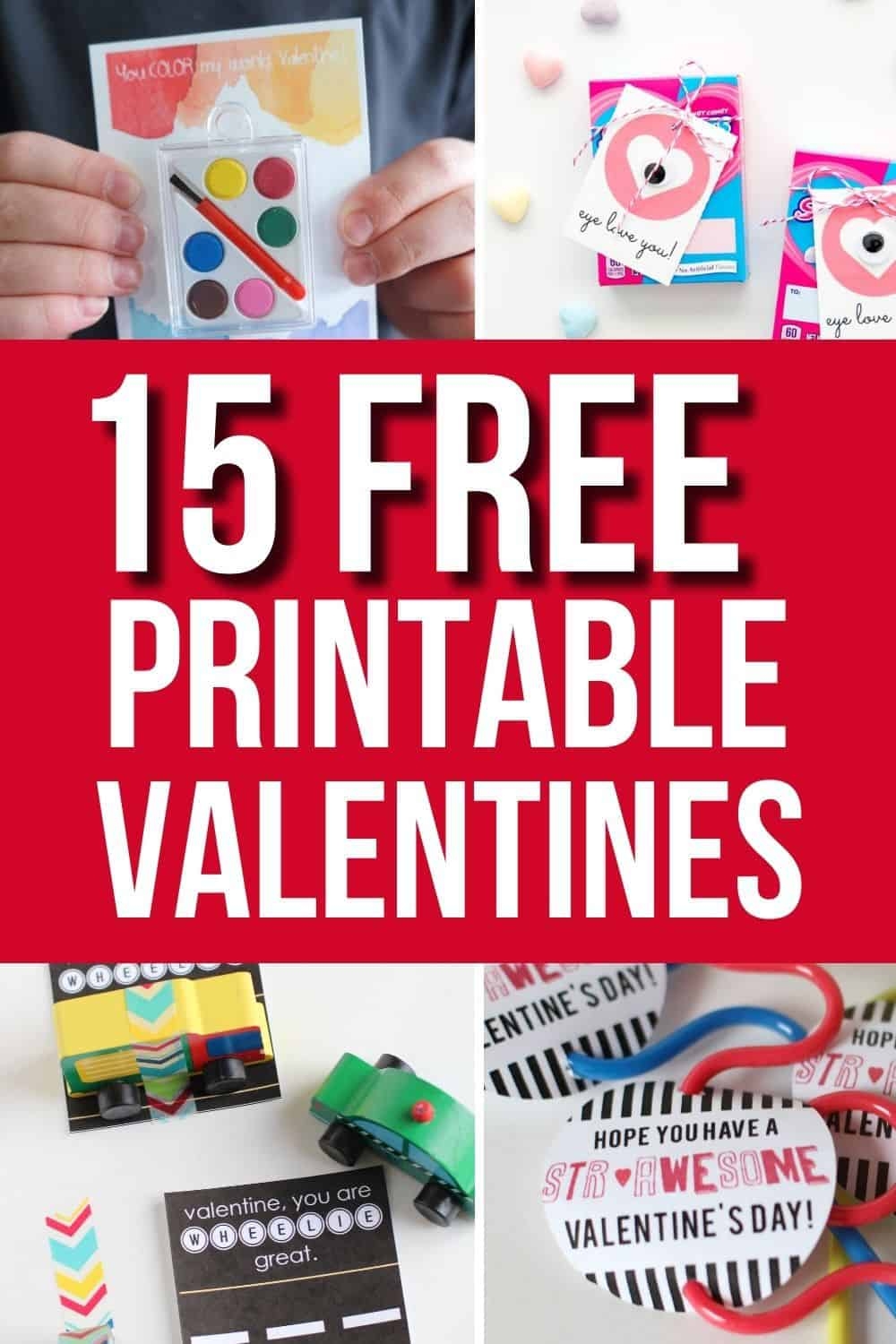 Printable Valentine Day Cards For Kids