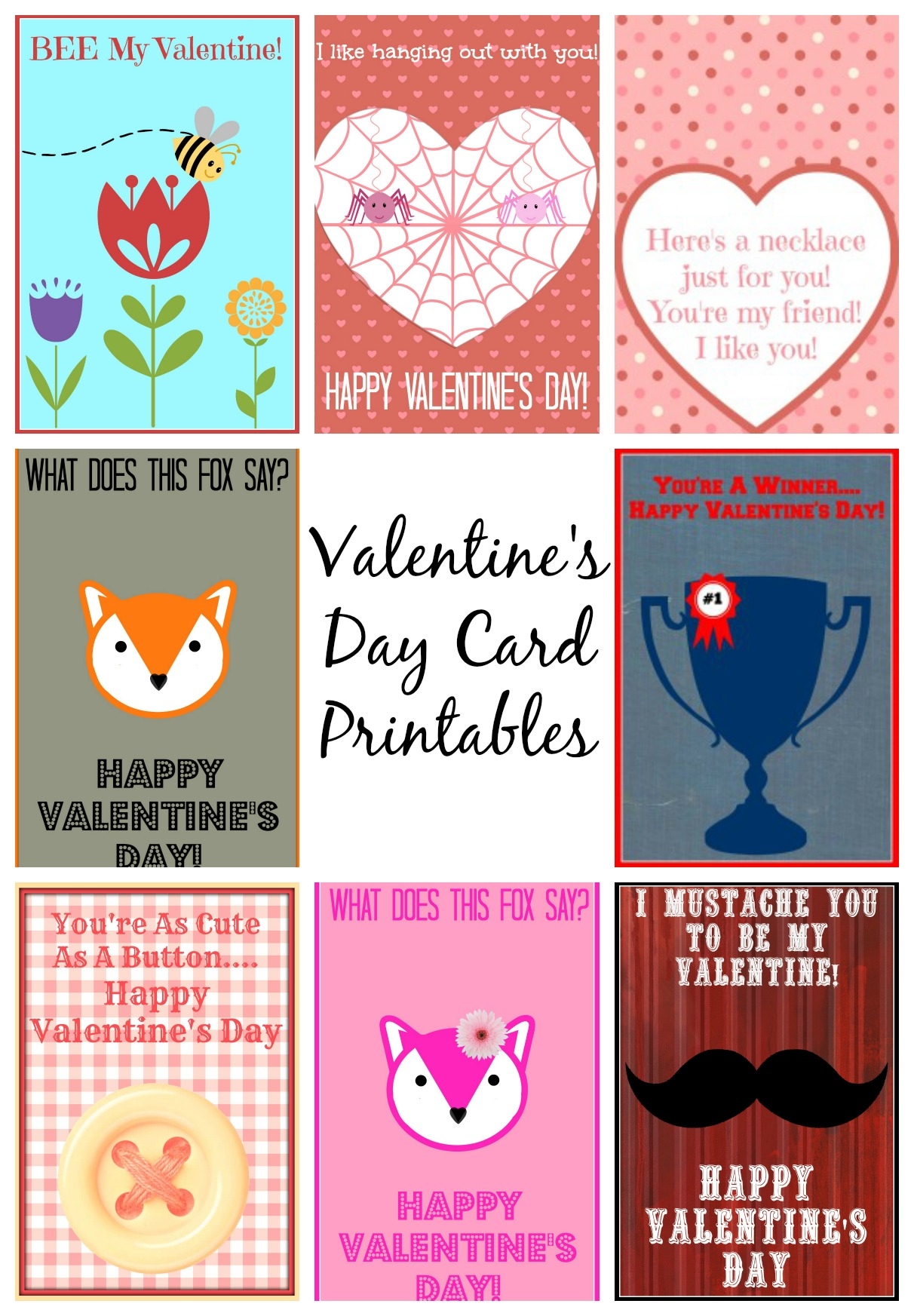 Printable Valentines Card