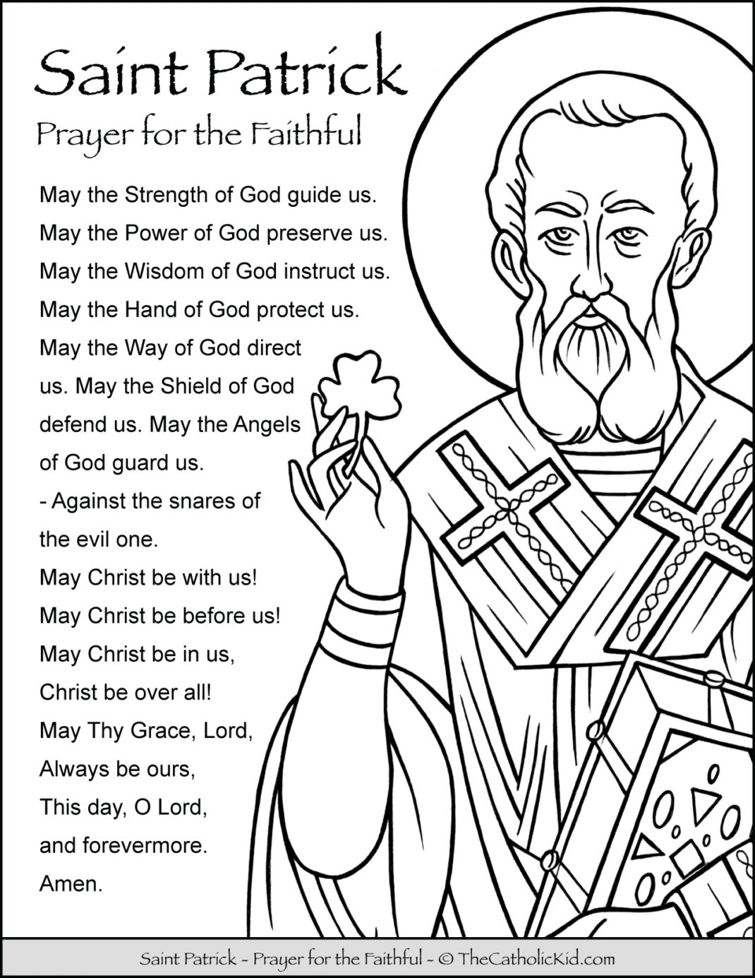Saint Patrick Download Pack TheCatholicKid