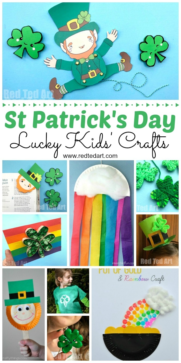 St Patrick 39 s Day Printable Crafts
