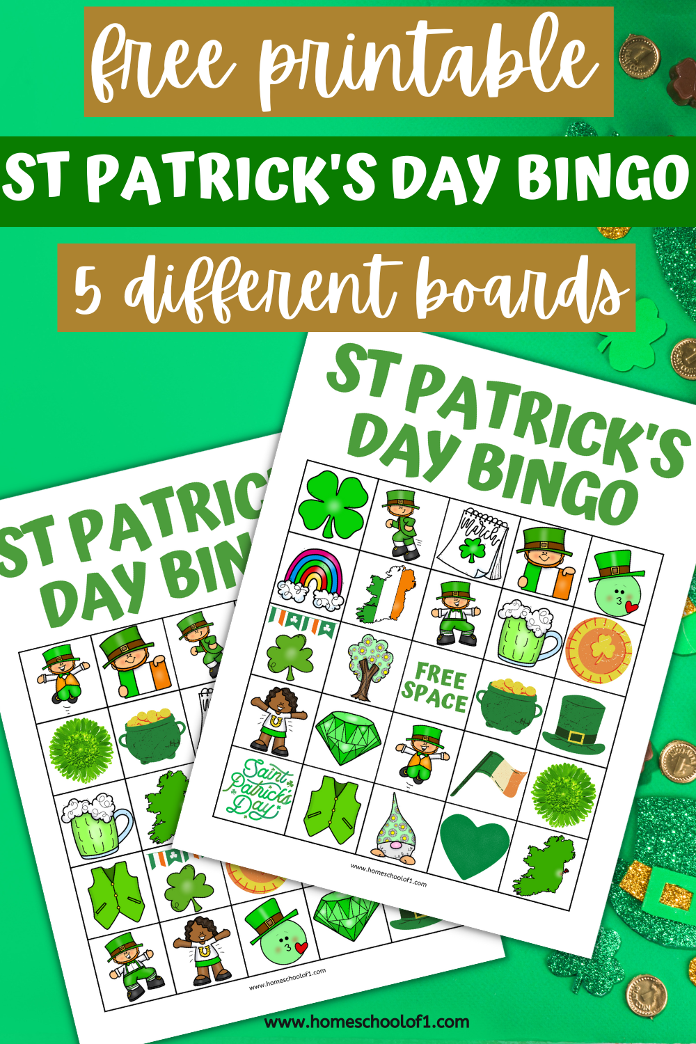 St Patrick S Day Bingo Free Printable Artofit