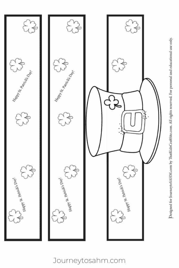 St Patricks Day Crafts Printable Printable Calendars AT A GLANCE