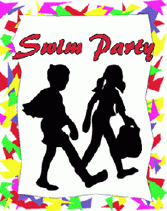 Swim Party Free Printable Party Invitations