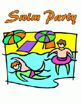 Swim Party Free Printable Party Invitations