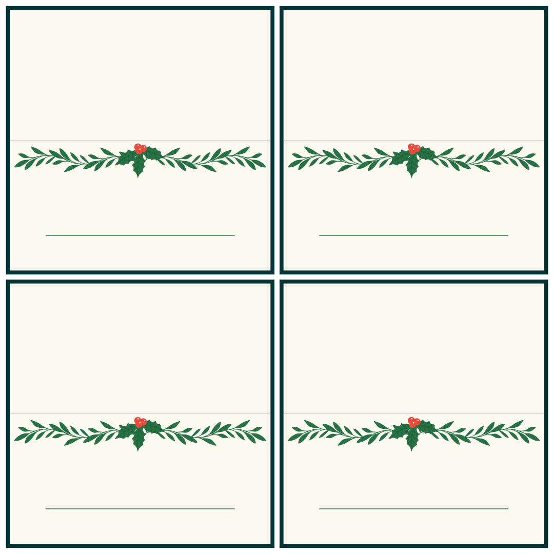 Template Name Cards At Donald Briceno Blog