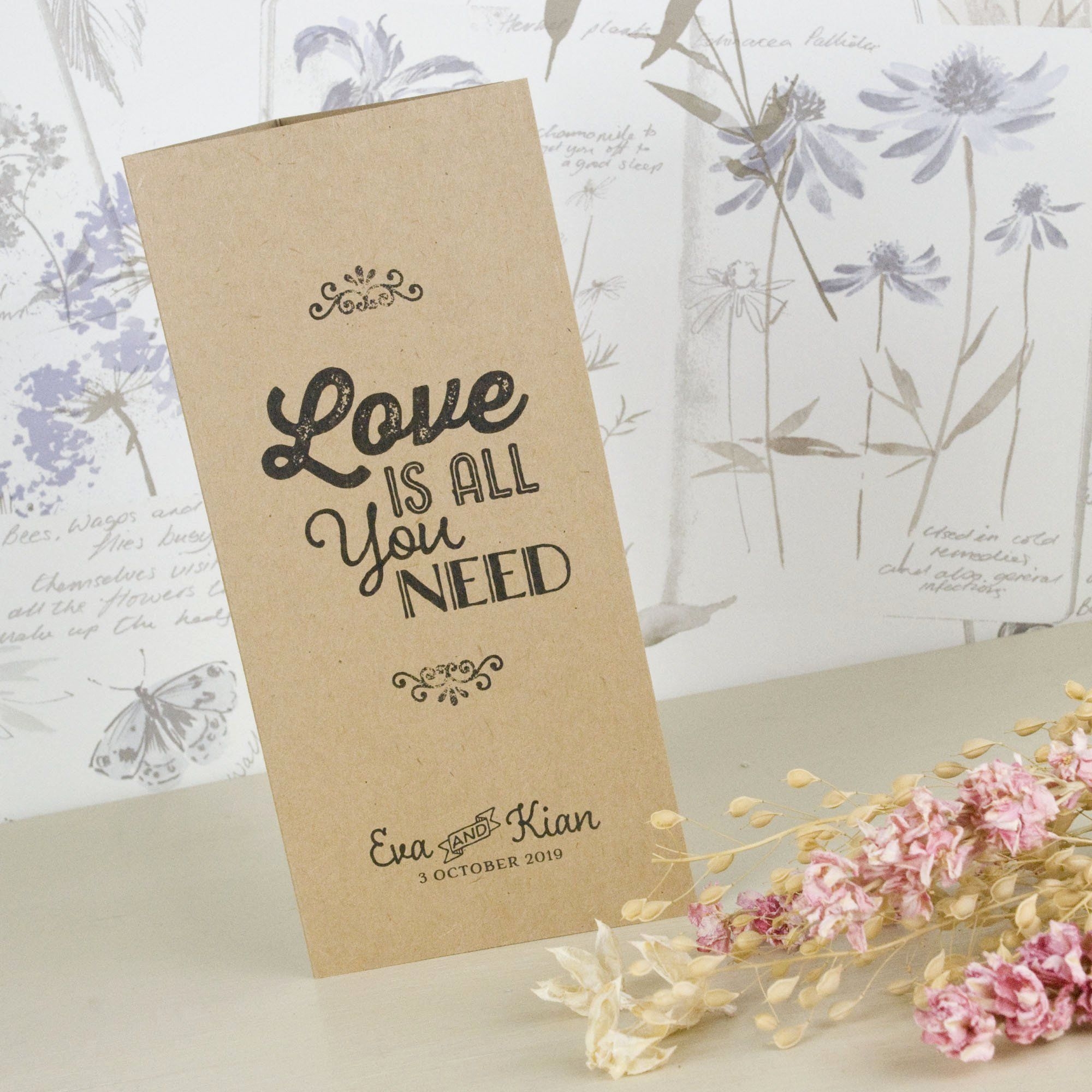 Tri Fold Invitation Template