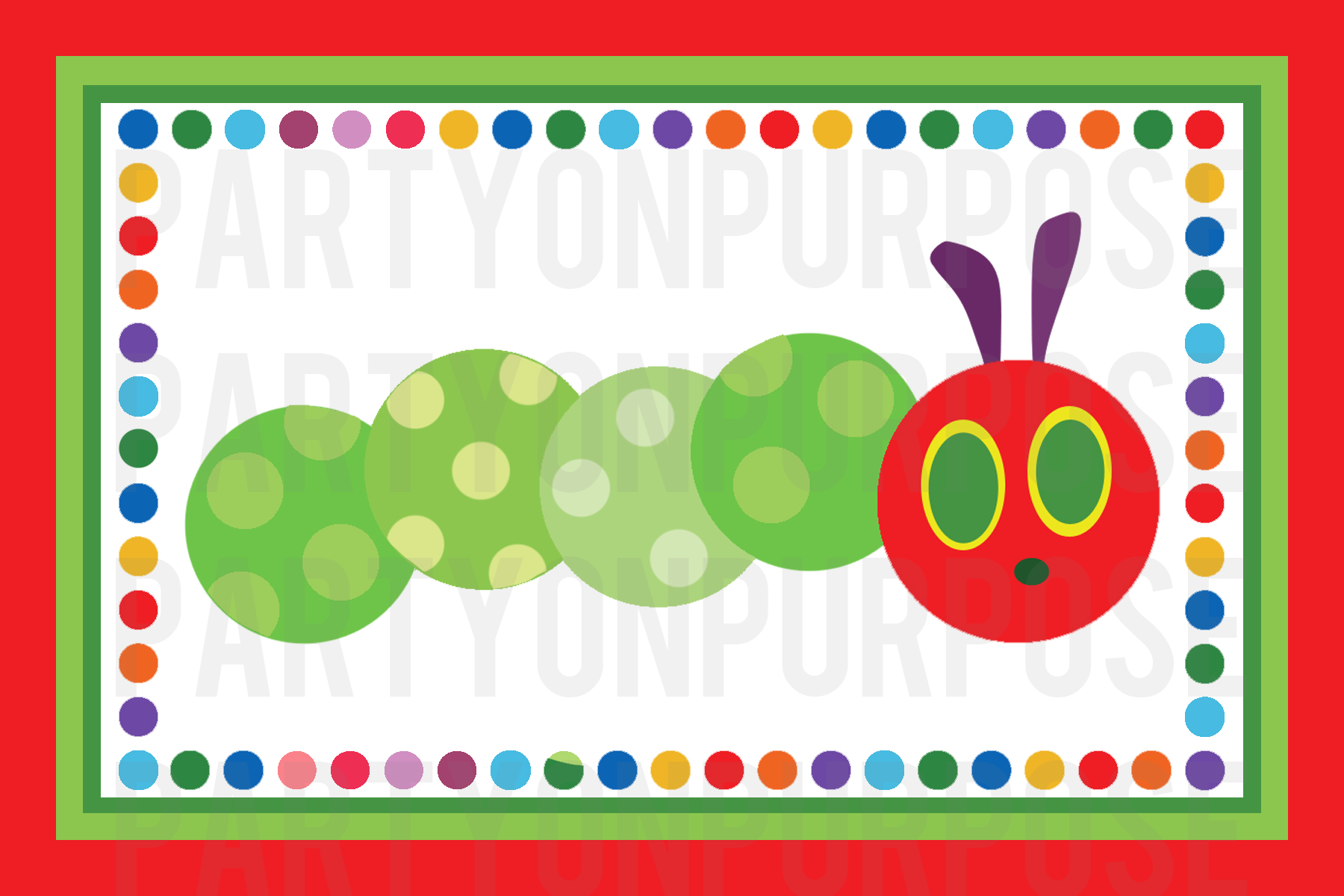Very Hungry Caterpillar Free Printables