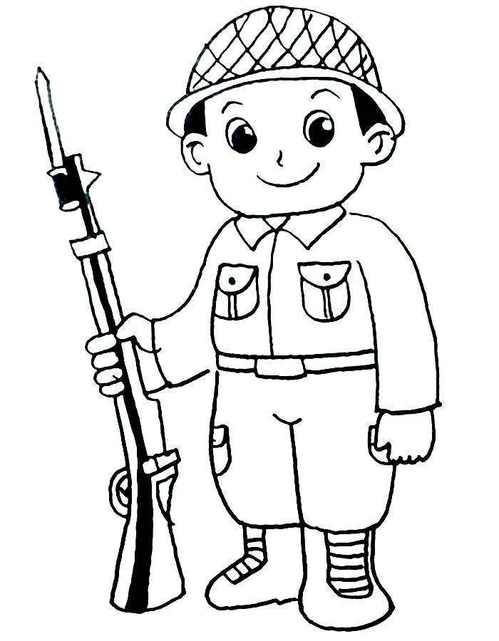 Veterans Day Coloring Pages Free Printable PDF