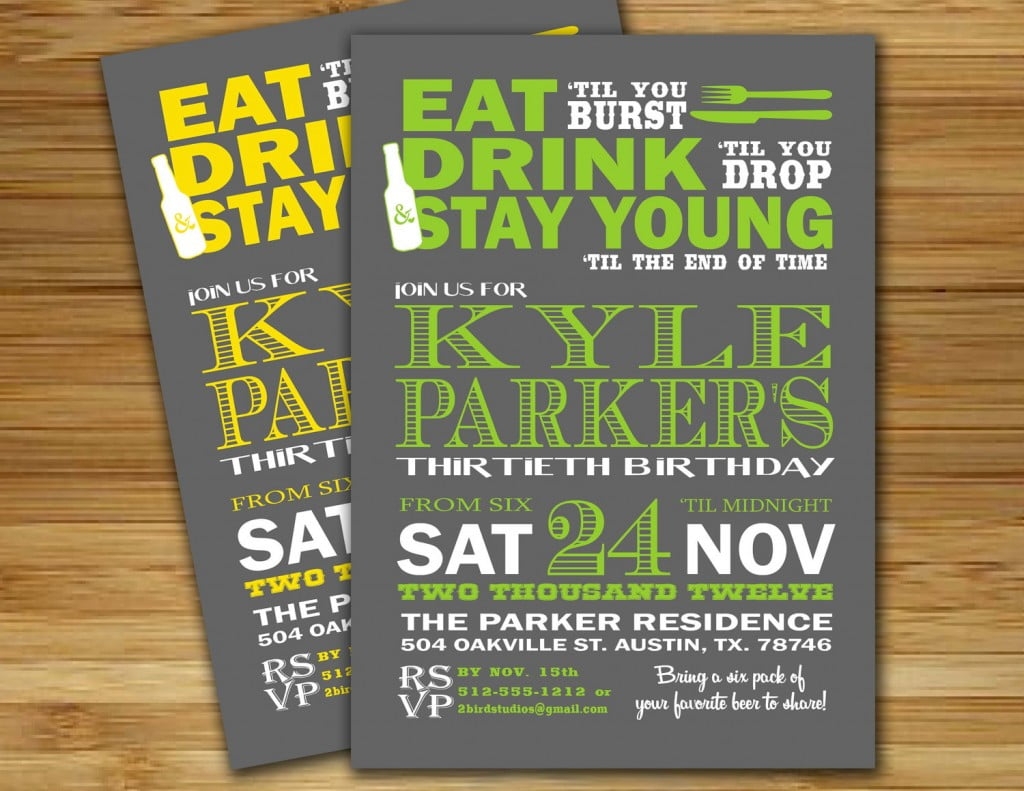 View 30Th Birthday Invitation Wording Pics Free Invitation Template