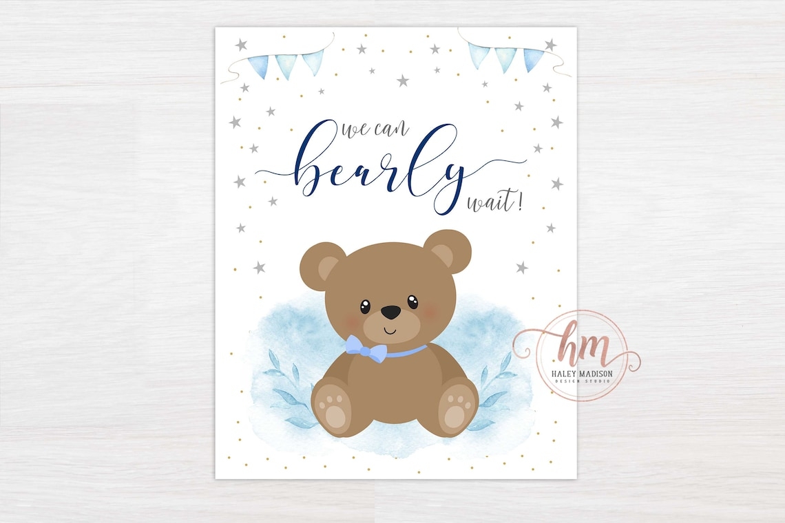 We Can Bearly Wait Printable Printable Word Searches