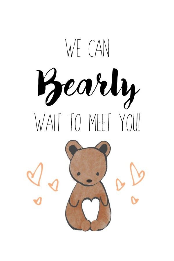 We Can Bearly Wait Printable Printable Word Searches